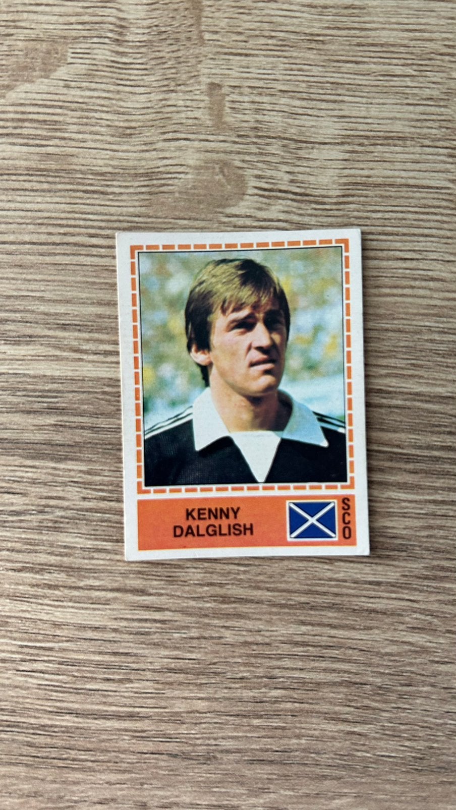 Panini Europa 80 plaatje Kenny Dalglish EK 80, Verzenden, Zo goed als nieuw, Plaatje