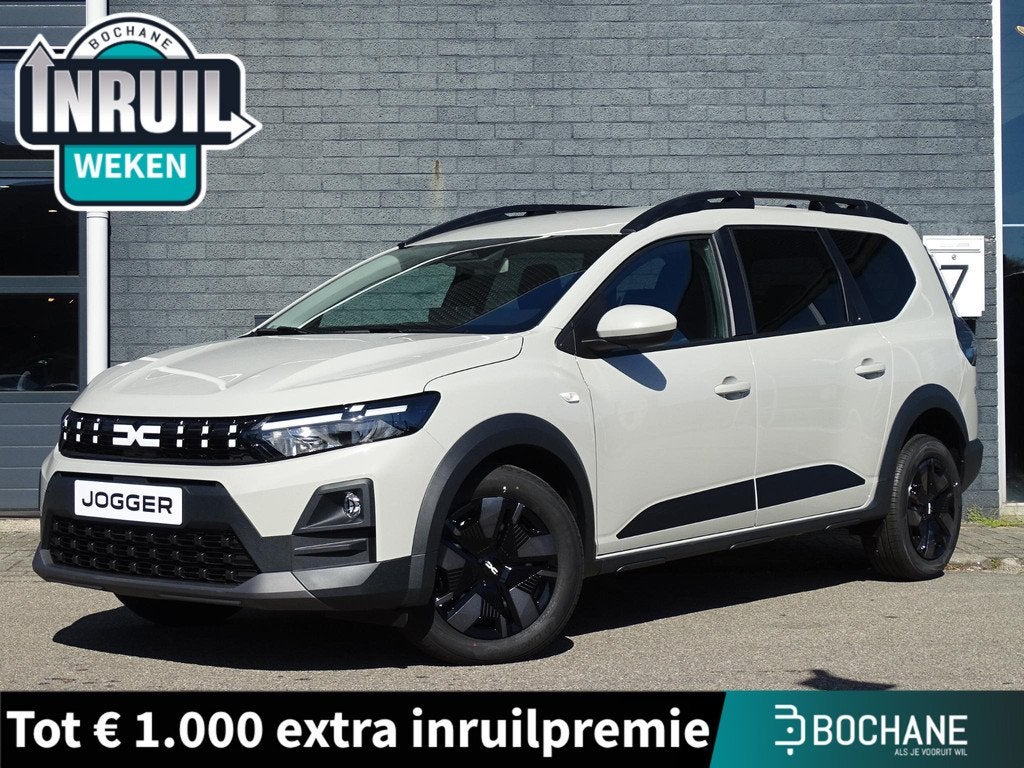 Dacia Jogger 1.0 TCe 110 expression 7p NU 7 JAAR GARANTIE! /, Auto's, Dacia, Voorwielaandrijving, Stof, Met garantie (alle), 7 stoelen