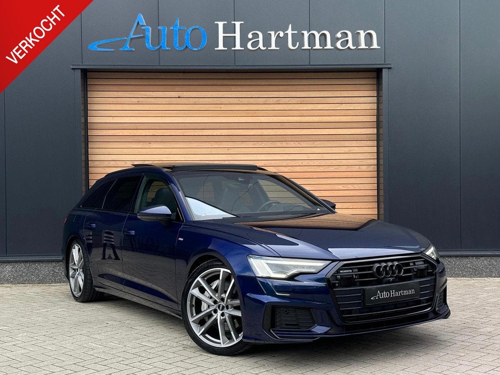 Audi A6 Avant 55 TFSI V6 3.0 quattro Pro S-line Plus B&O.3D|, Auto's, Audi, Automaat, Stof, Gebruikt, 2995 cc
