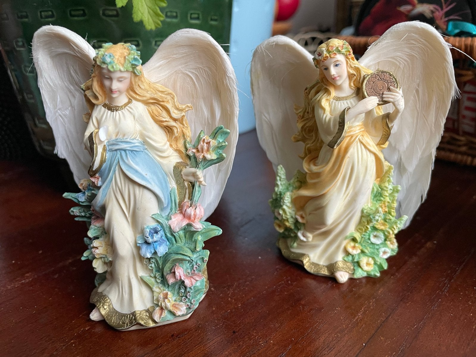 Engelen Beeldjes - Symphony of Angels bradford, Ophalen of Verzenden, Zo goed als nieuw, Religie