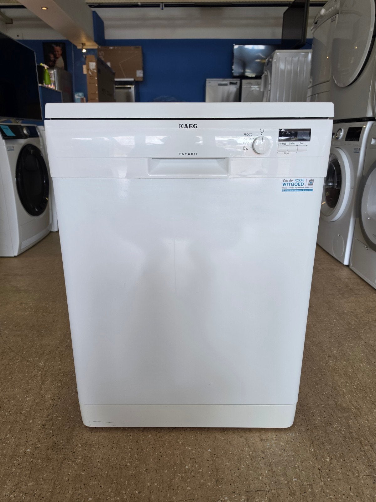 AEG vrijstaande vaatwasser | A+ | Garantie & Gratis thuis ✅️, Jirnsum, 60 cm of meer, Energieklasse A of zuiniger, Zo goed als nieuw
