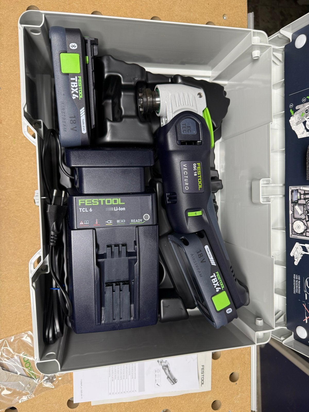 Festool Vecturo OSC 18 Li-Ion Multitool Set, Ophalen, Nieuw