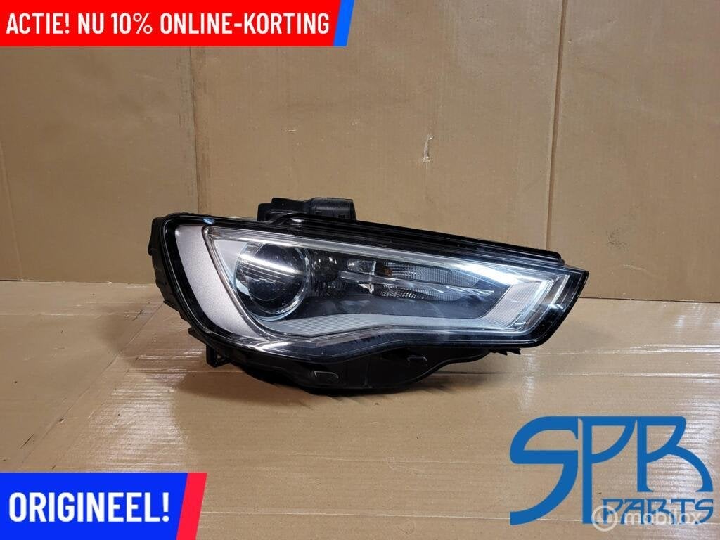 AUDI A3 8V BI-XENON LED KOPLAMP RECHTS 2012-2016 RECHTER D3S, Gebruikt, AUDI, Audi, Ophalen of Verzenden