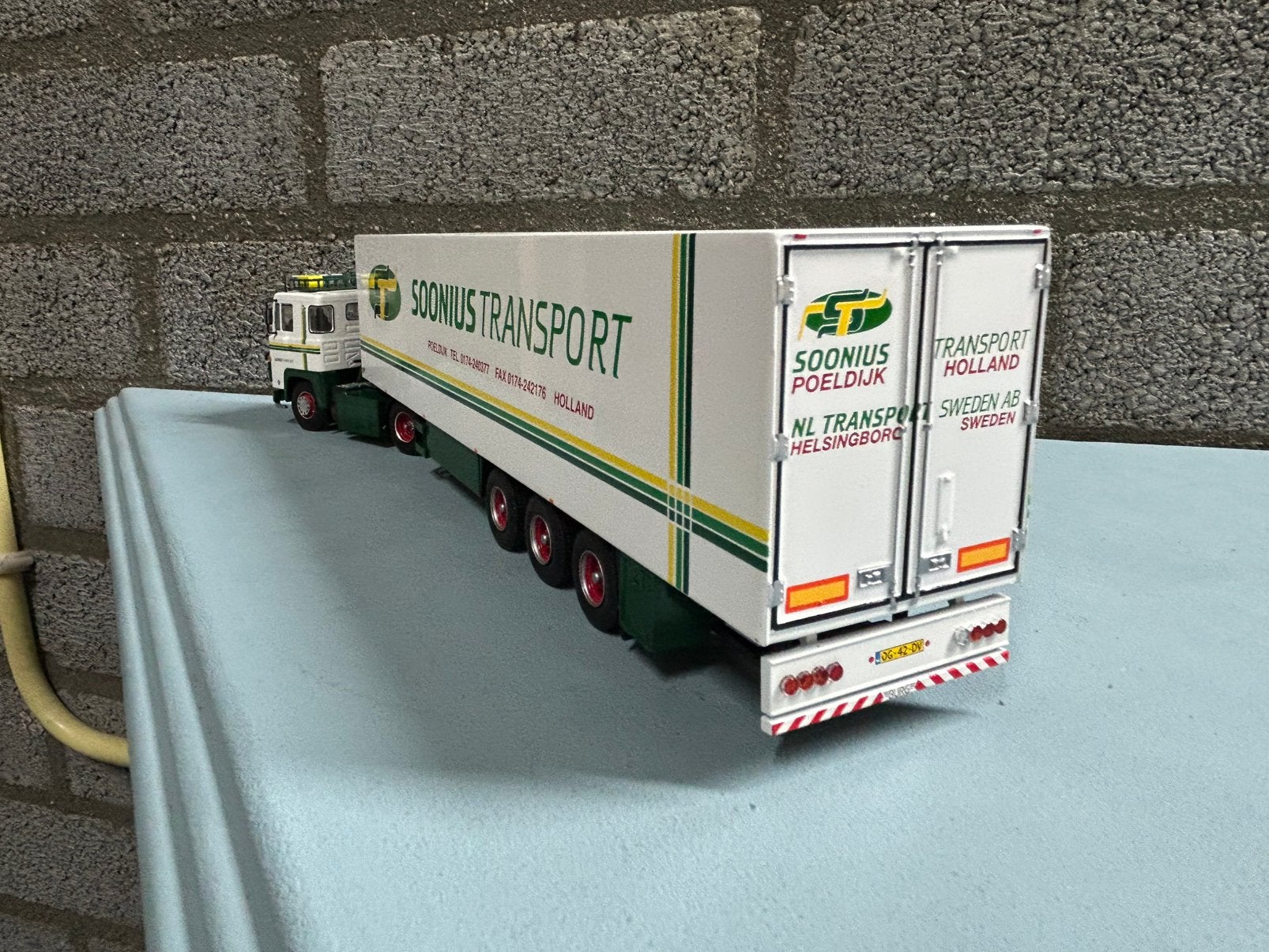 Tekno model, Ophalen of Verzenden, Zo goed als nieuw, Bus of Vrachtwagen, Tekno
