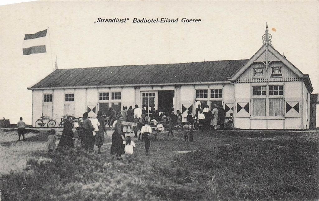 703-155-011 Strandlust Badhotel-Eiland Goeree, Verzenden, Voor 1920, Zuid-Holland