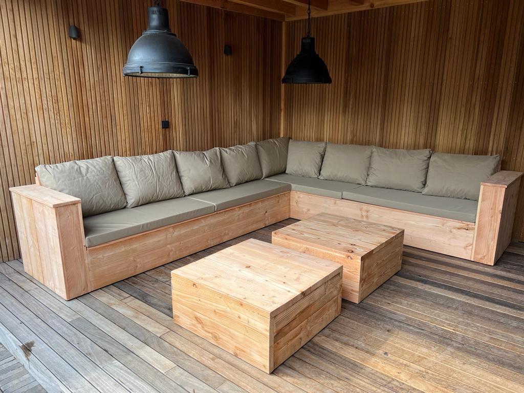Loungebank met kussens - Maatwerk & Bezorging mogelijk