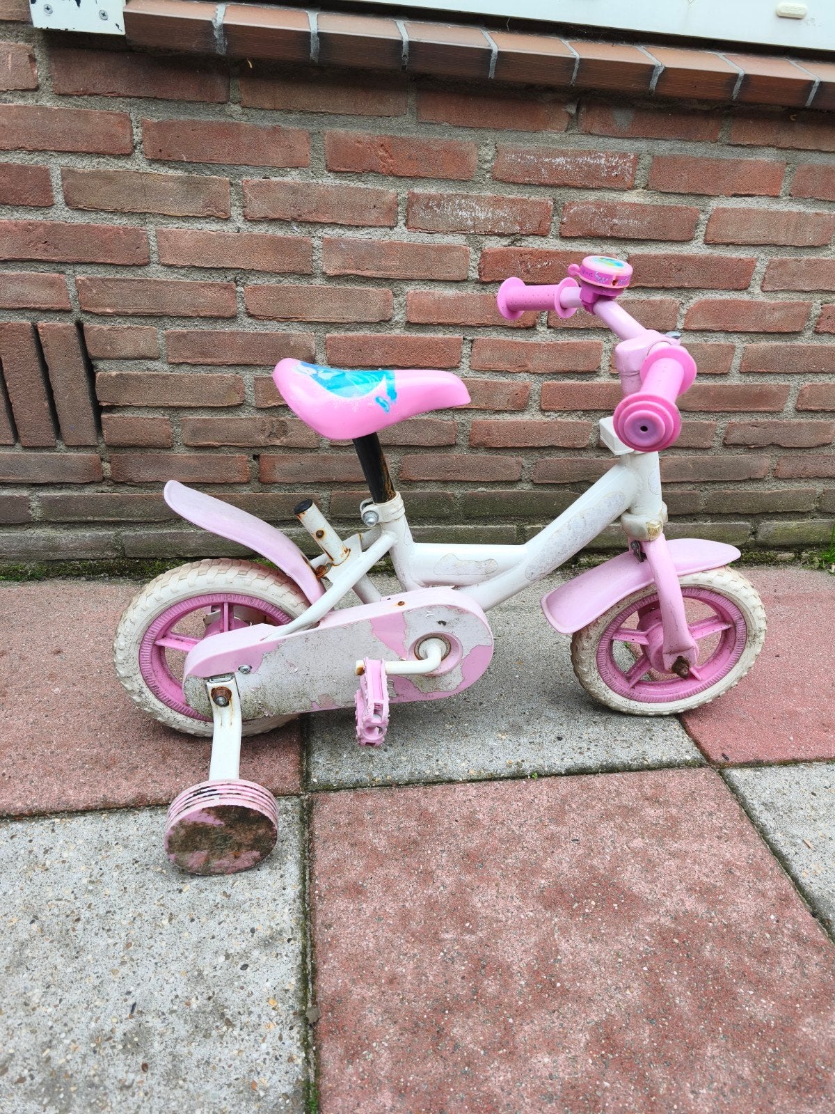 Gratis af te halen kinderfiets, Fietsen en Brommers, Ophalen, Gebruikt, Minder dan 16 inch