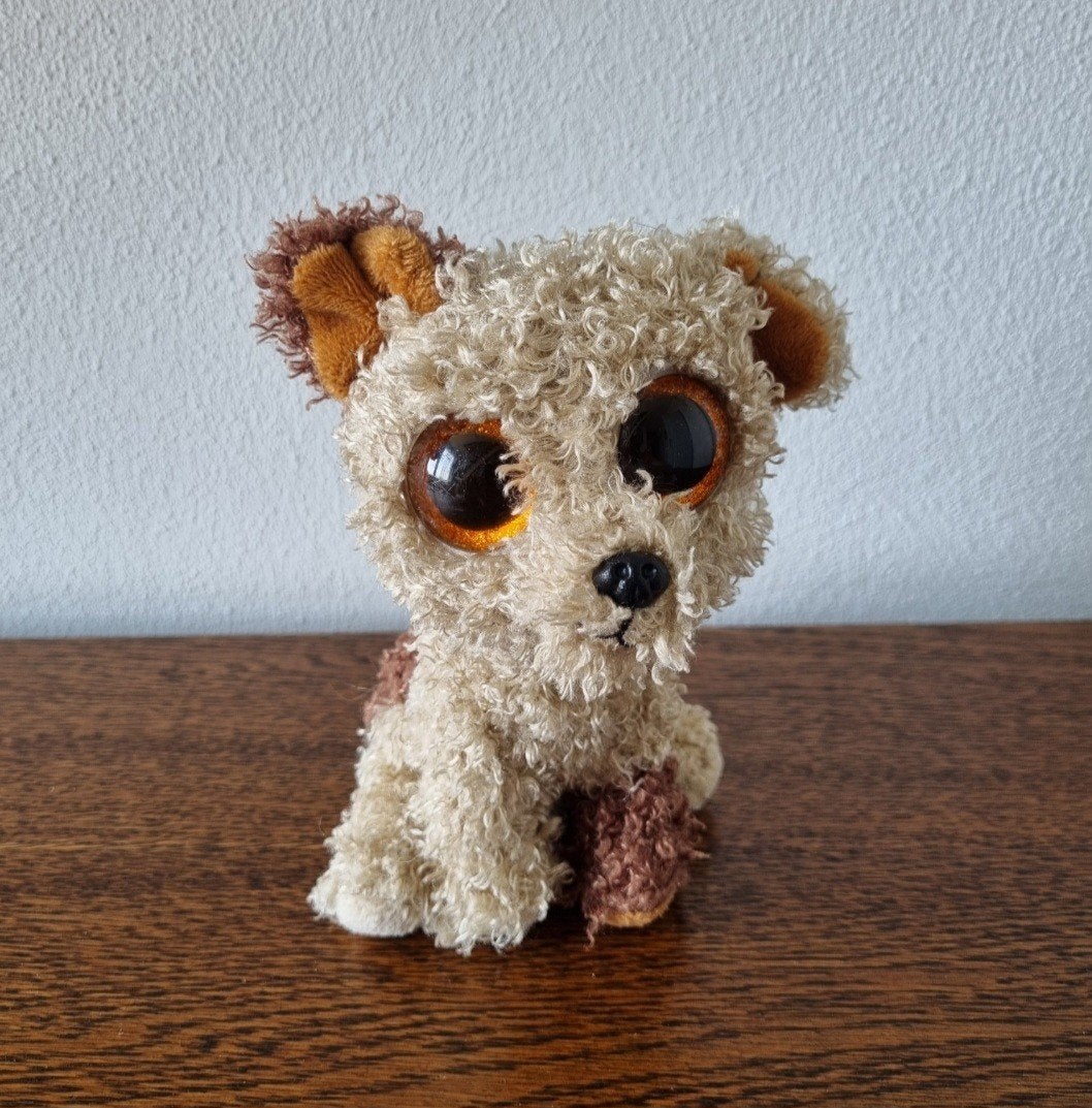 Ty Beanie boo root beer knuffel hond, Ophalen of Verzenden, Zo goed als nieuw, Hond