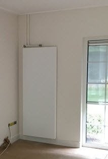 Henrad Alto plan radiator verticaal, Ophalen, 30 tot 80 cm, Radiator, Zo goed als nieuw