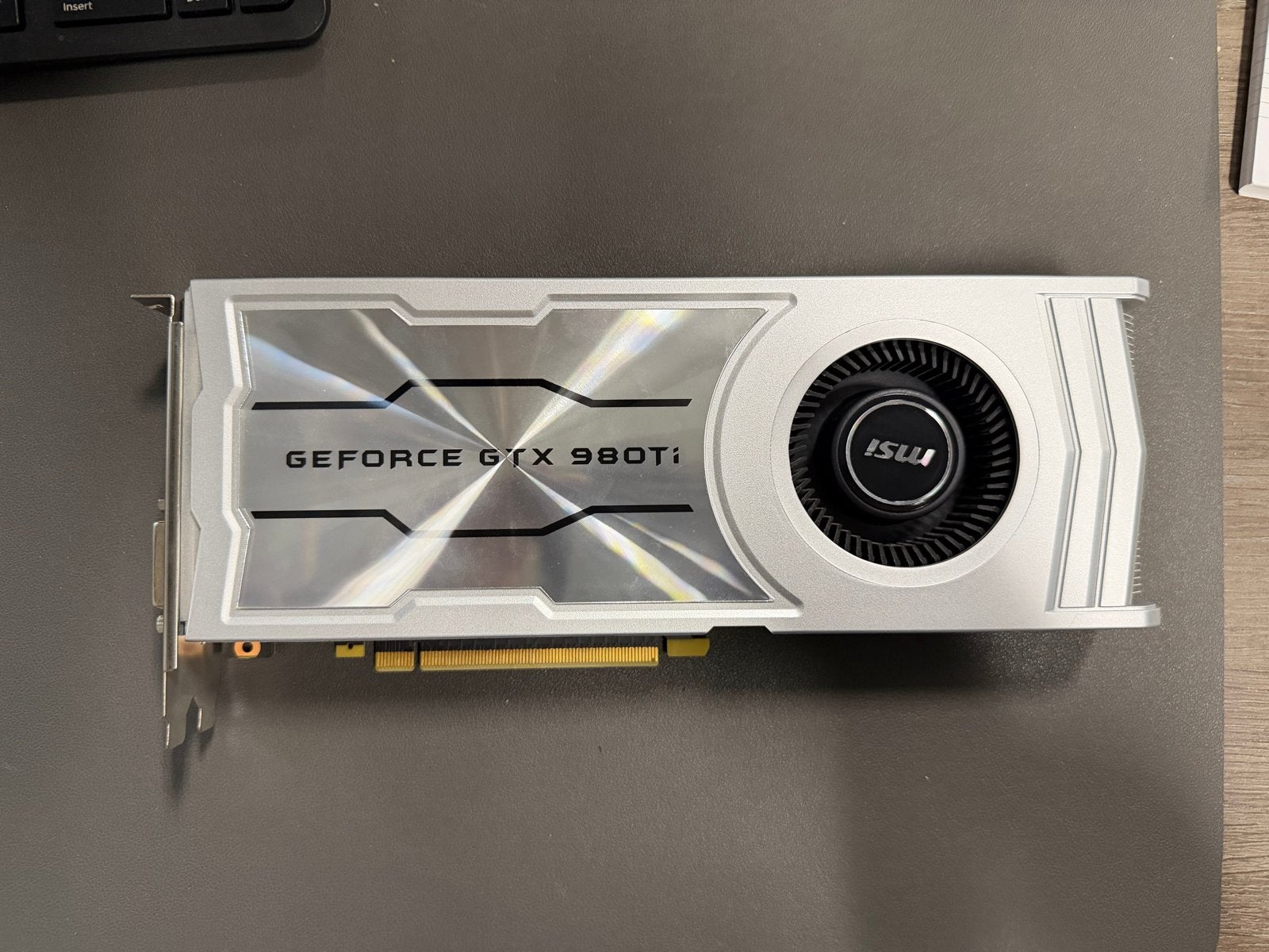 MSI GeForce GTX 980 Ti 6GB GDDR5 Grafische Kaart, Computers en Software, PCI-Express 3, Gebruikt, HDMI, Ophalen of Verzenden