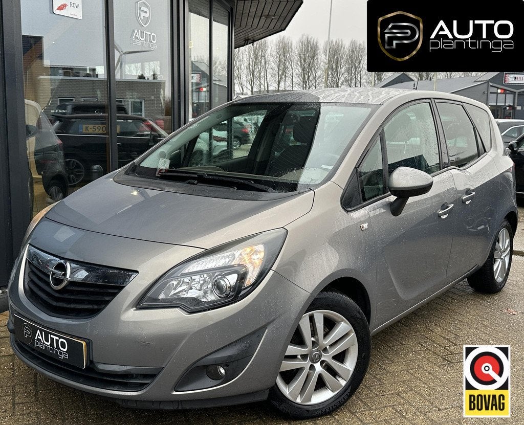 Opel Meriva 1.4 Edition 101PK | Nette Staat | Airco | 2 Sleu, Auto's, Voorwielaandrijving, Euro 5, Gebruikt, 4 cilinders