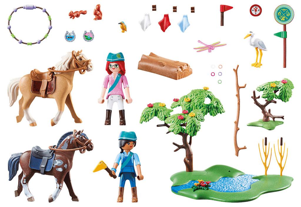 PLAYMOBIL 70330 Spirit Paarden Rivierentocht 78dlg, Ophalen of Verzenden, Nieuw, Complete set