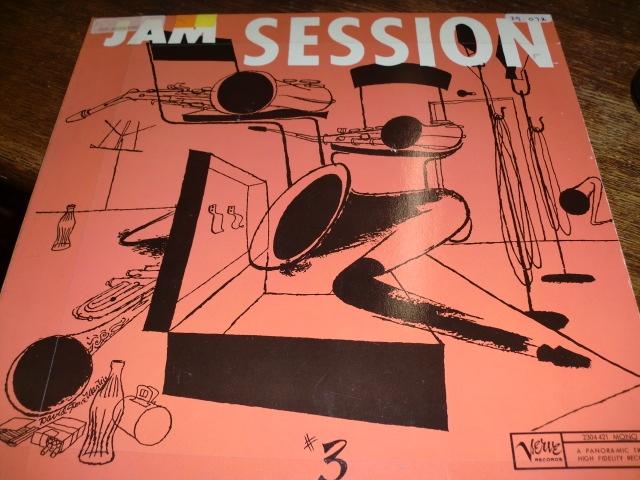 Jam Session #3 Stan Getz/Wardell Gray 1953 Verve  LP , Gebruikt, Ophalen of Verzenden, 1940 tot 1960, 12 inch
