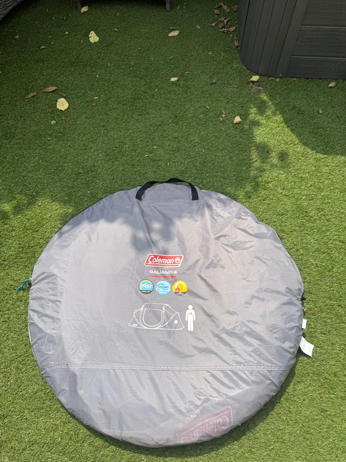 Coleman pop-up tent, Caravans en Kamperen, Ophalen, Zo goed als nieuw