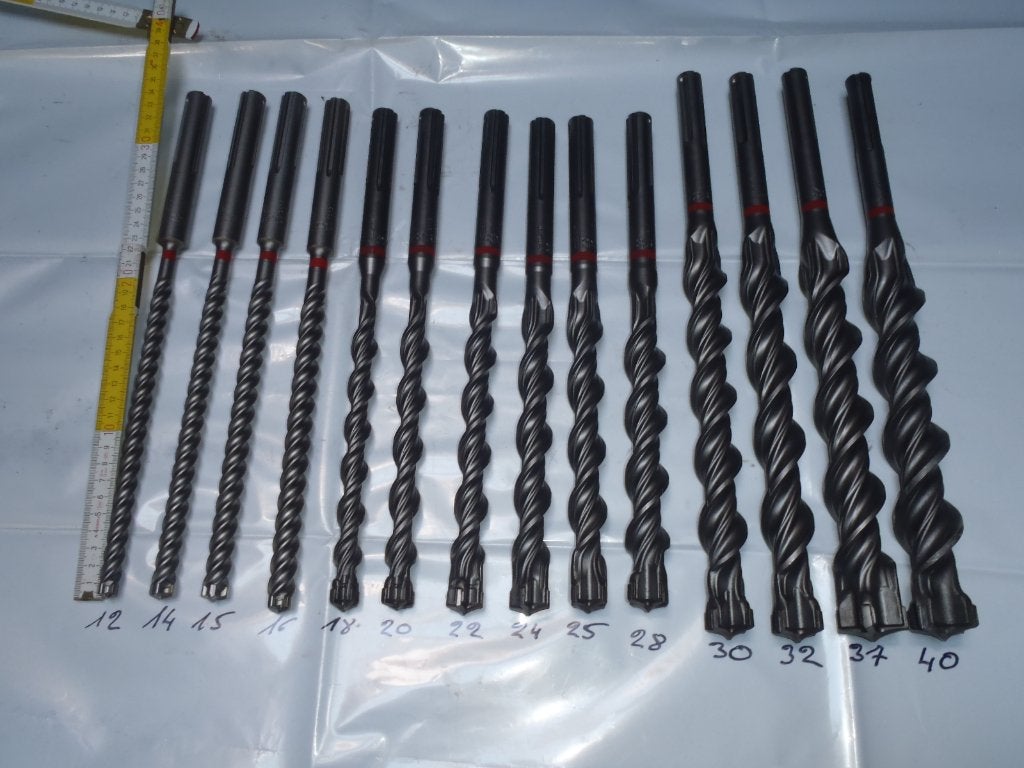 Set nieuwe Hilti SDS Max boren 350mm, Doe-het-zelf en Verbouw, Gereedschap | Boormachines, Ophalen of Verzenden, Nieuw, Boor- en/of Breekhamer