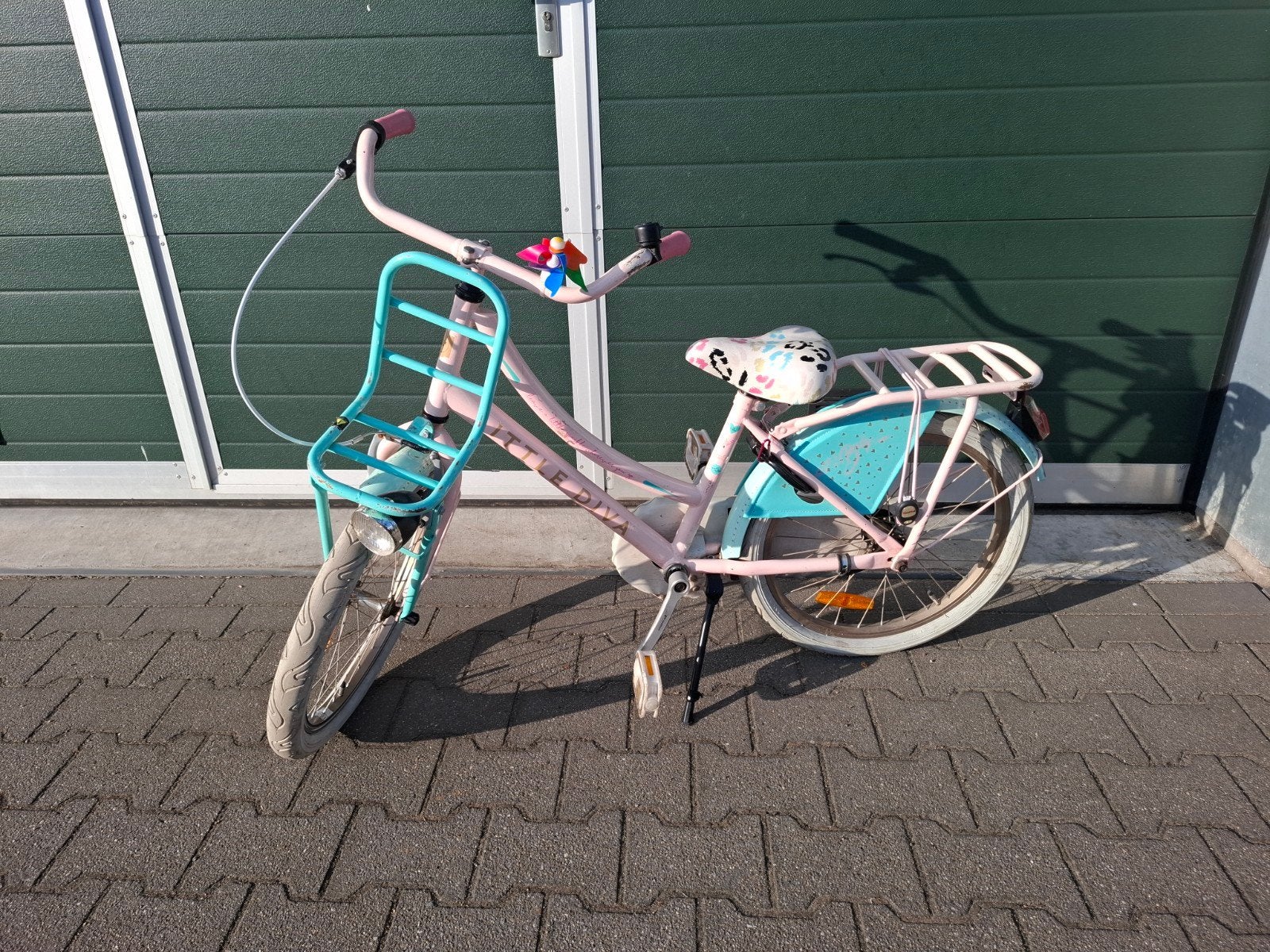 Little Diva kinderfiets 20 inch, Ophalen, Gebruikt, Terugtraprem, Little Diva