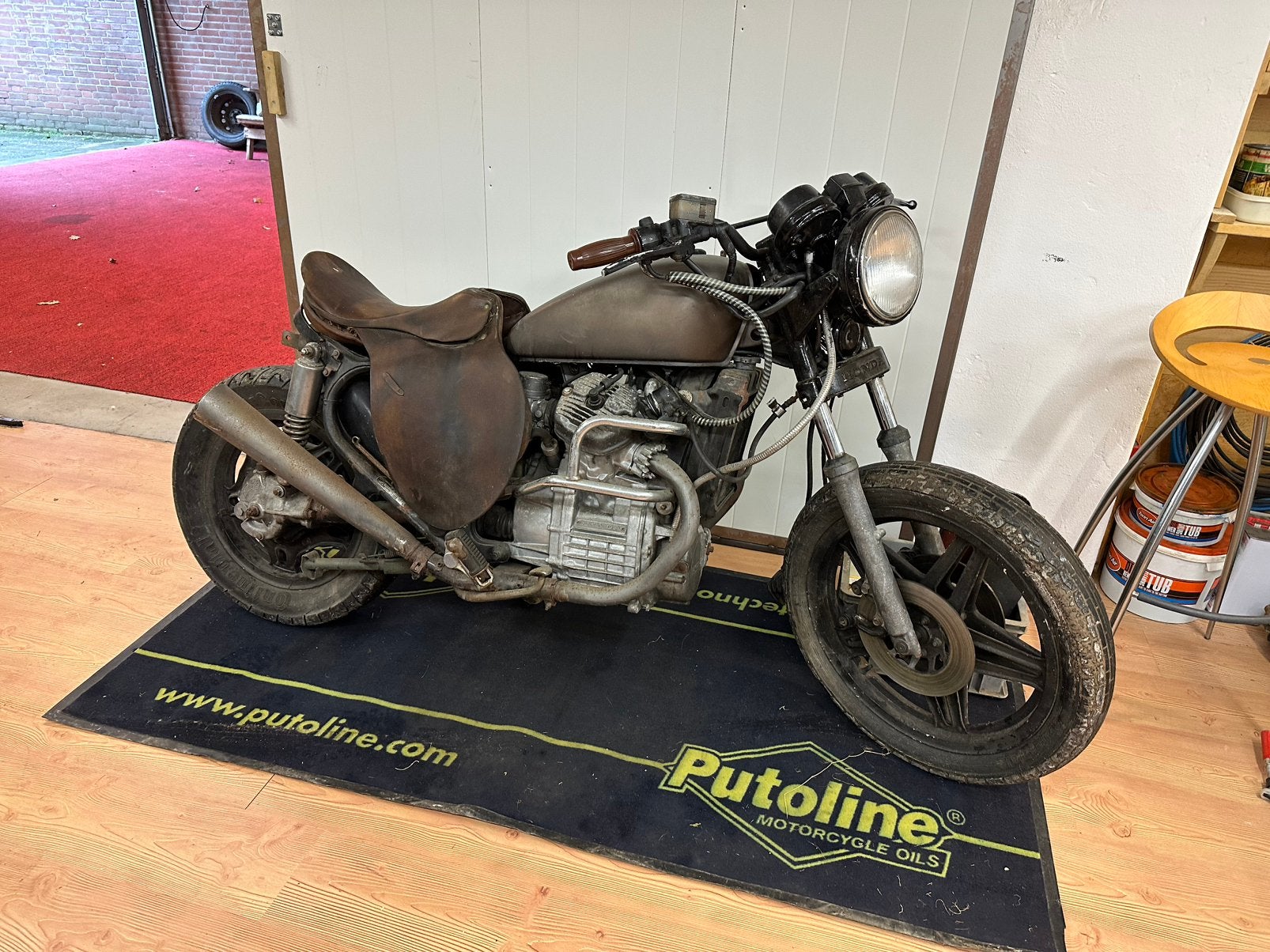 Cafe racer motor honda oldtimer cx500, Ophalen, Gebruikt