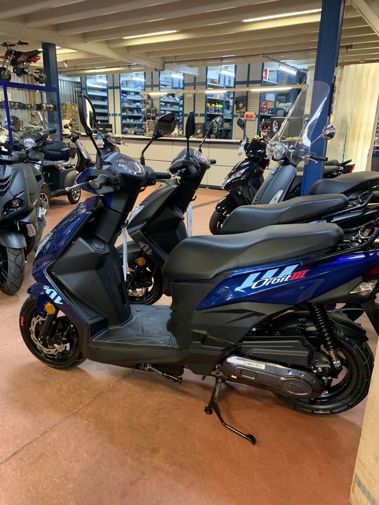 Gebro scooters: Sym orbit III 3 NIEUW - foto 3