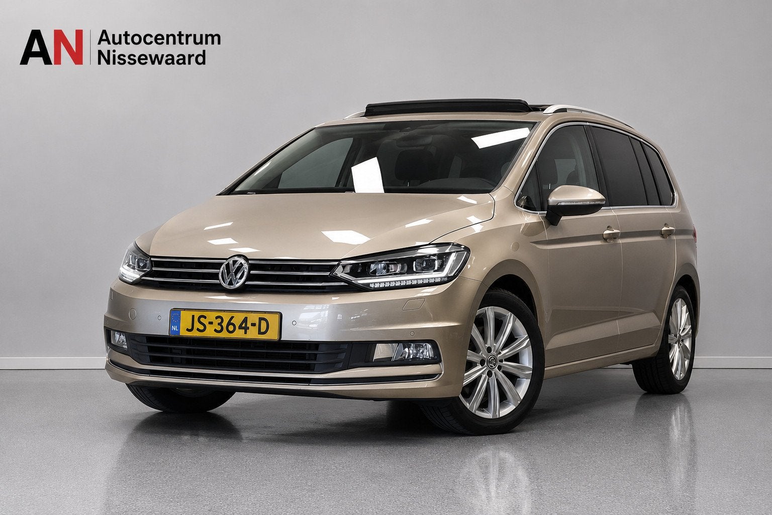 Volkswagen Touran 1.4 TSI Highline 7p |DSG|Pano|Carplay|Lede, Gebruikt, Euro 6, 4 cilinders, 150 pk