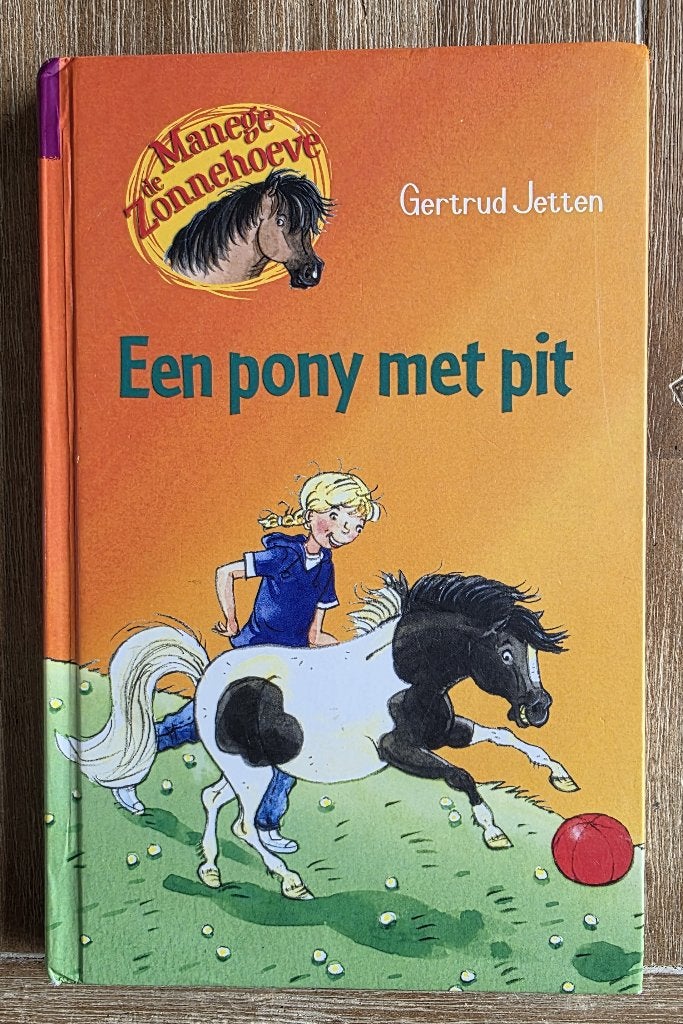 Manege De Zonnehoeve - Een pony met pit - Gertrud Jetten, Ophalen of Verzenden, Zo goed als nieuw, Gertrud Jetten, Fictie algemeen