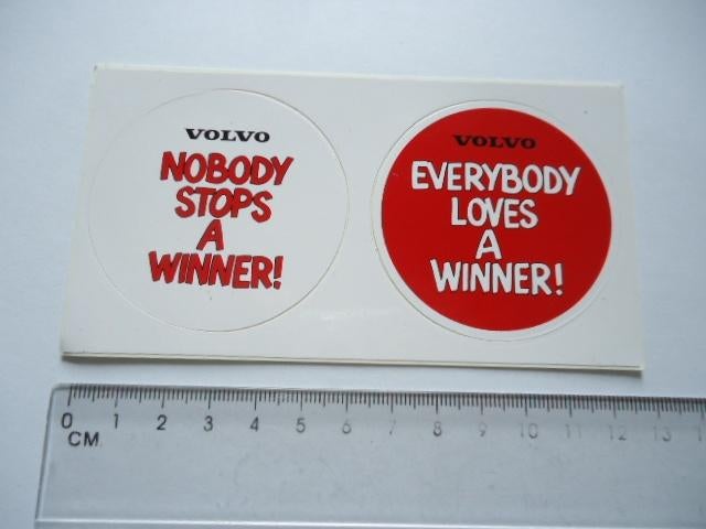 sticker oud VOLVO auto oldtimer zweden vel retro car, Verzenden, Zo goed als nieuw, Auto of Motor