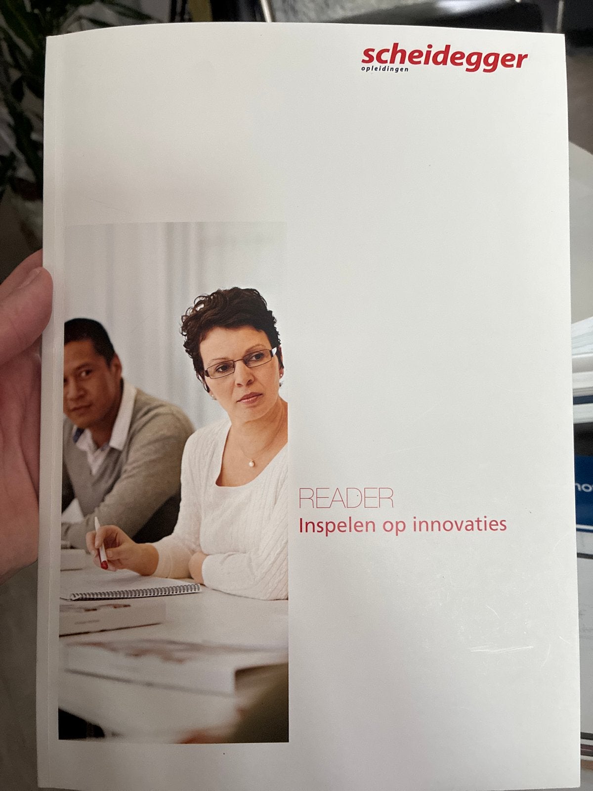 Reader Scheidegger: Inspelen op innovaties, Ophalen of Verzenden, Gamma, Zo goed als nieuw, HBO