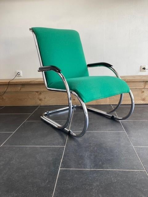 Dutch Originals Schuitema PS 1 fauteuil , Kvadrat Tonus, Minder dan 75 cm, Design, Zo goed als nieuw, Stof