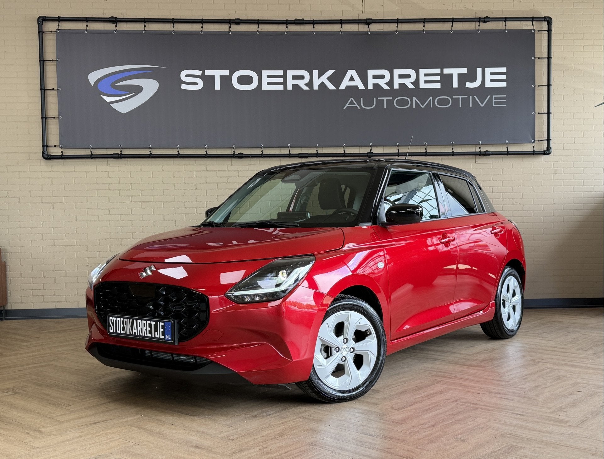 Suzuki Swift 1.2 Style Smart Hybrid | Navi | 16" | ACC | Dod, Auto's, Stof, Gebruikt, Zwart, 82 pk