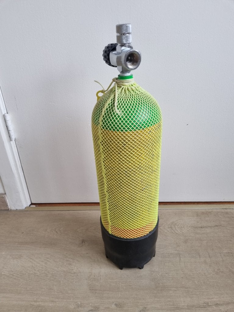 Duikfles 5 liter 200 bar, Ophalen, Gebruikt, Duikfles