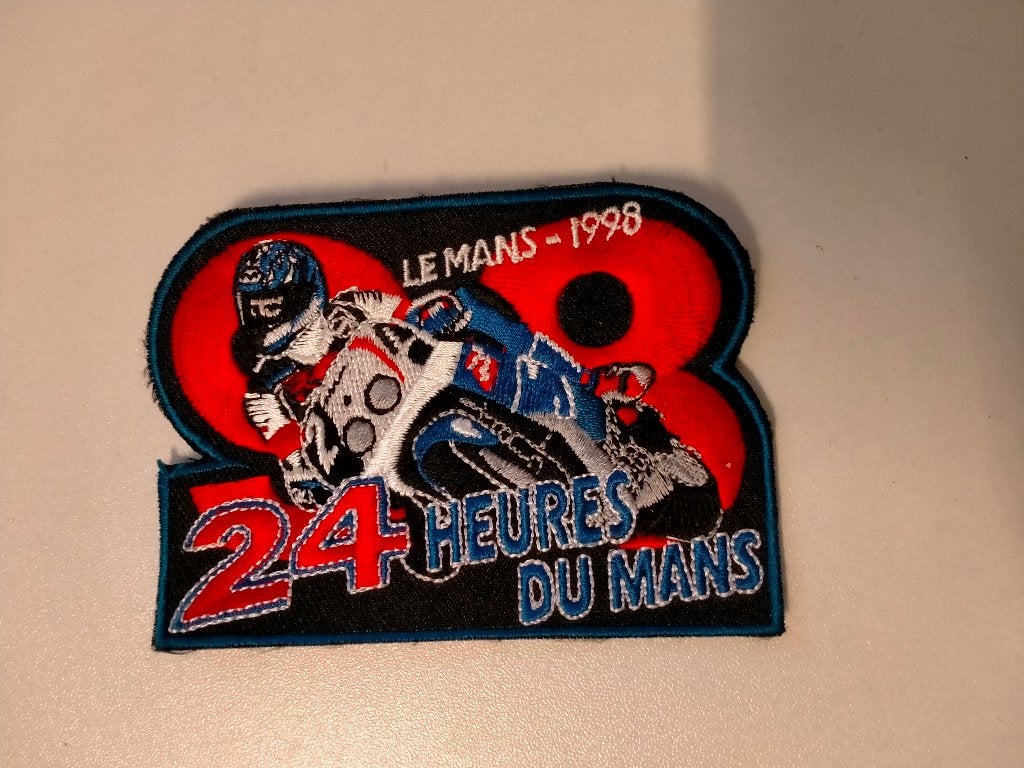24 uur Le Mans 24 heures du mans Le mans 1998 patch motor, Verzenden, Nieuw, Auto's