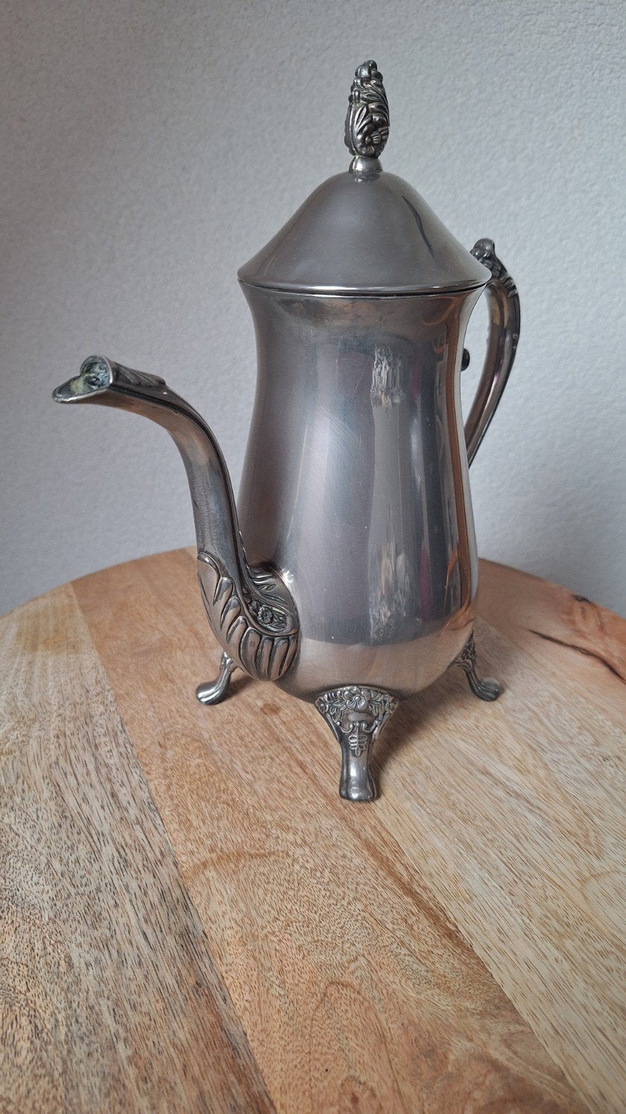 Vintage hoge koffiepot, Antiek en Kunst, Ophalen of Verzenden