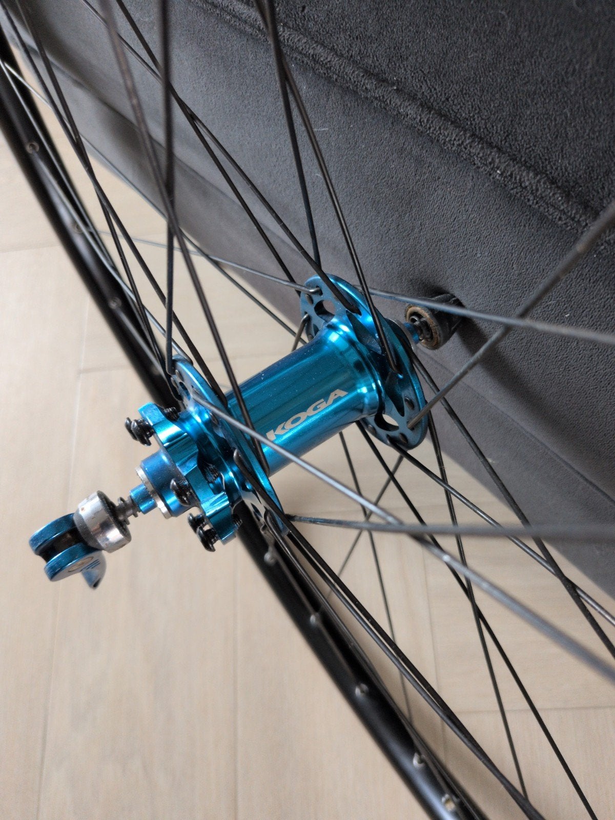Koga beachracer 2016 voorwiel, Gebruikt, Aluminium, Koga, Racefiets