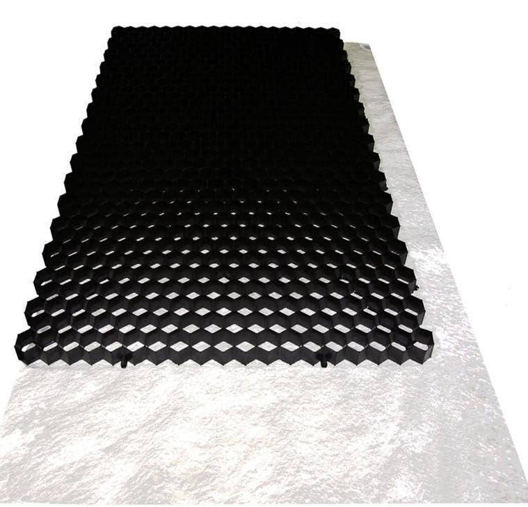 Grindplaat zwart en wit 120x80x3, Overige materialen, Zwart, Nieuw, Ophalen of Verzenden