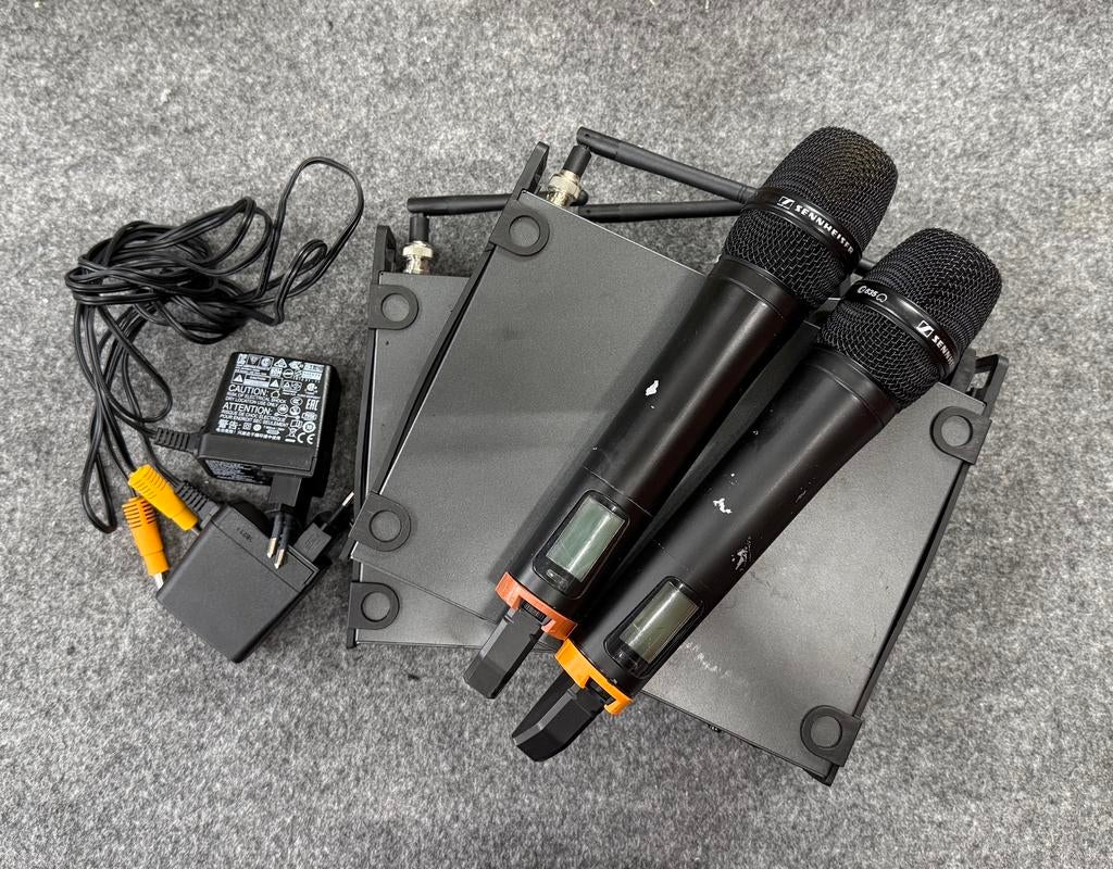 Sennheiser ew100 g3 handheld sets, Muziek en Instrumenten, Verzenden, Gebruikt, Zangmicrofoon, Draadloos