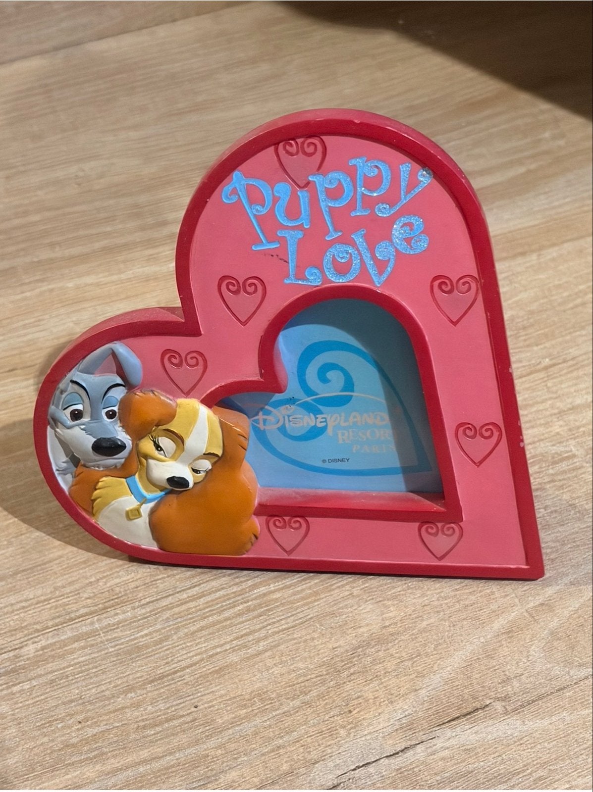 Disney Puppy Love Aristokatten Fotolijstje Disneyland Parijs, Ophalen of Verzenden, Gebruikt