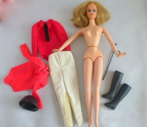 Life Action Barbie in equistrienne outfit, Verzamelen, Verzenden, Gebruikt, Pop