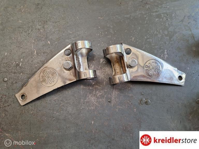 Kreidler Koplamp oren setjes chroom model 1974-1977, Gebruikt, Kreidler, Ophalen of Verzenden, Kreidler