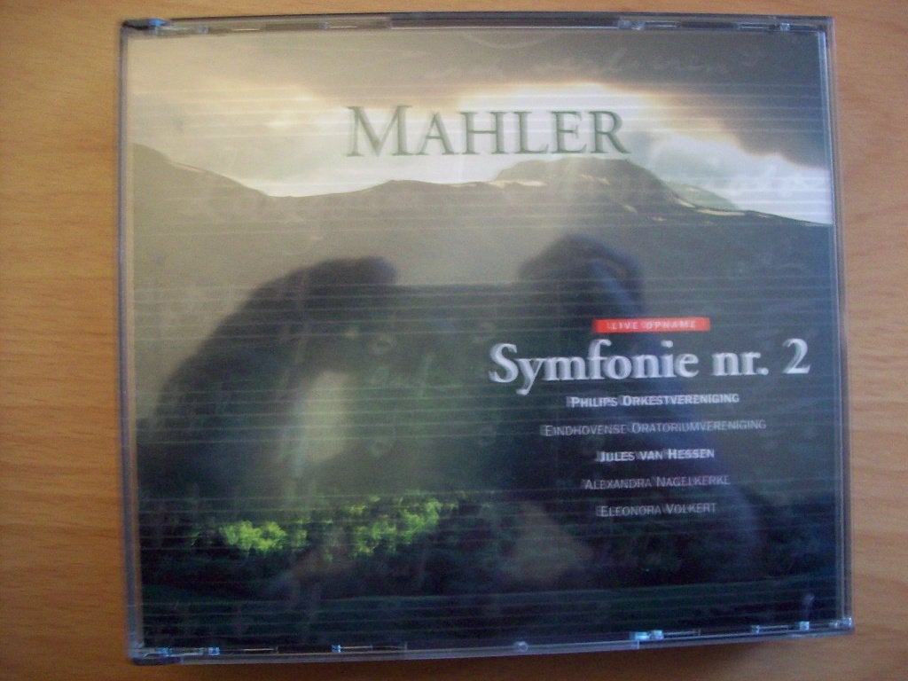 Mahler - Symfonie nr. 2 (2-CD; Live opname Philips Orkestver, Overige typen, Mahler, Ophalen of Verzenden, Zo goed als nieuw