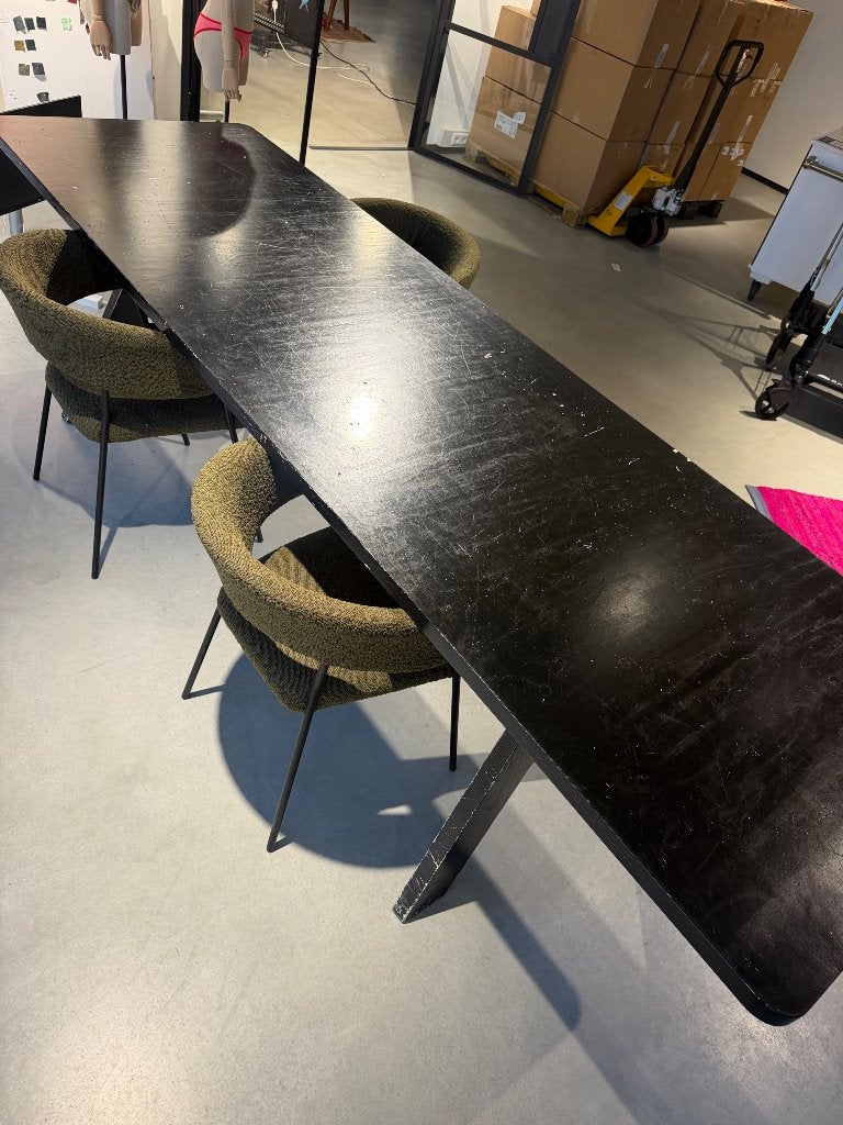 Piet Hein eek tafel, Ophalen, Gebruikt, 100 tot 150 cm, 50 tot 100 cm