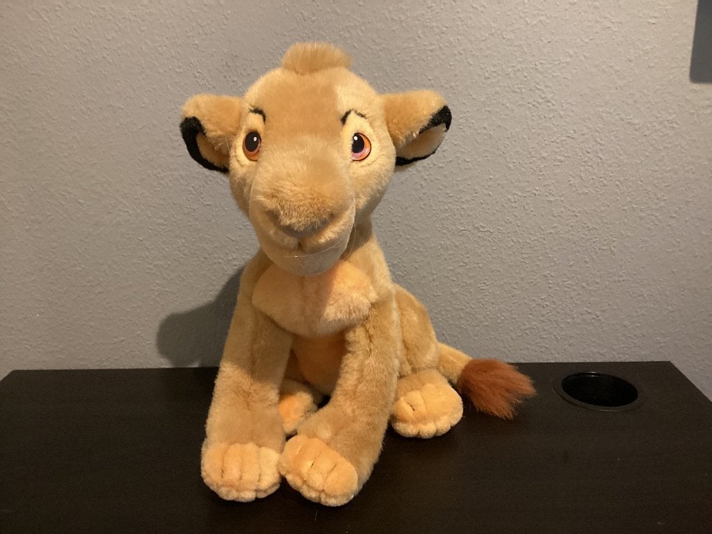 Simba lion king 5 december idee, Verzamelen, Ophalen of Verzenden, Leeuwenkoning of Jungle Boek, Zo goed als nieuw, Knuffel