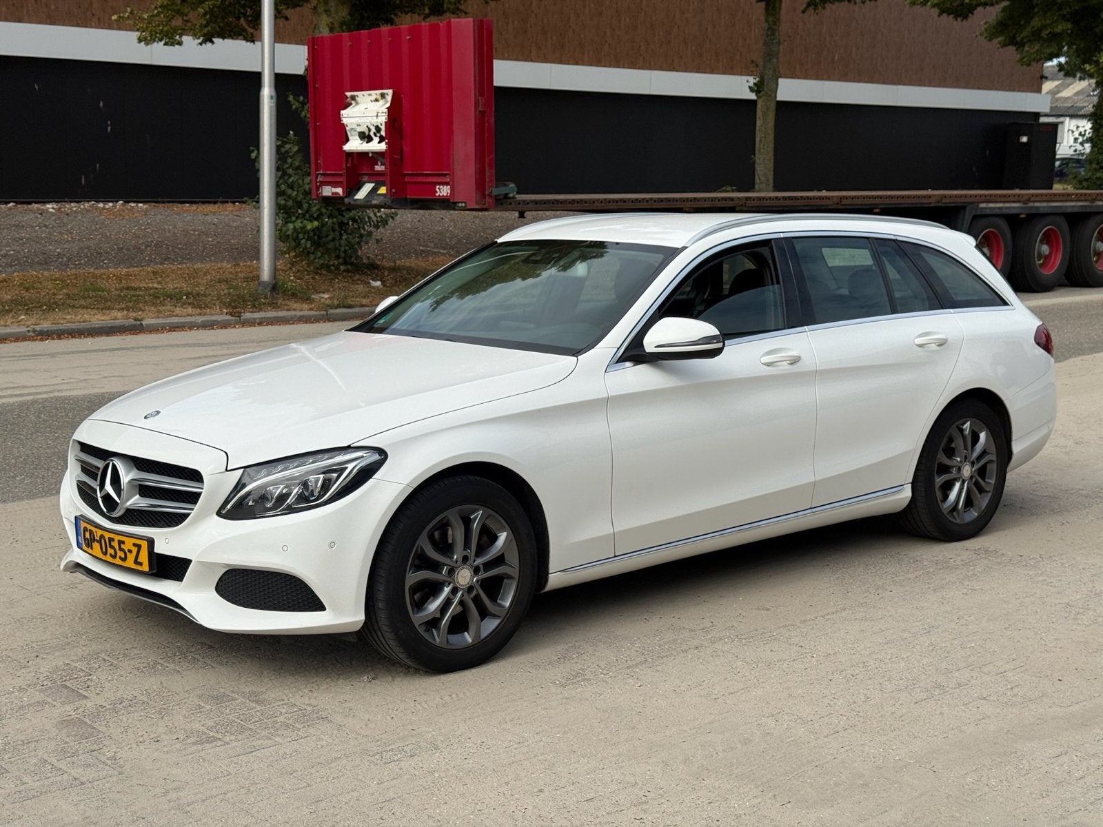 Mercedes-Benz C-Klasse C220 CDI 2.1 125KW Estate 2015 Wit, Achterwielaandrijving, 1800 kg, 4 cilinders, Origineel Nederlands