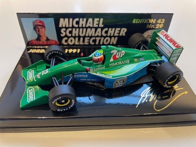 Jordan 191 M. Schumacher 1991, Ophalen of Verzenden, Zo goed als nieuw, Formule 1