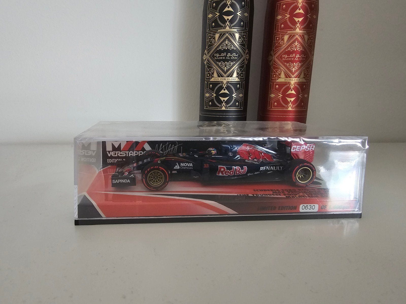 Max Verstappen 1:43 schaalmodellen – Limited Editions – Mini, Ophalen of Verzenden, Zo goed als nieuw, Formule 1