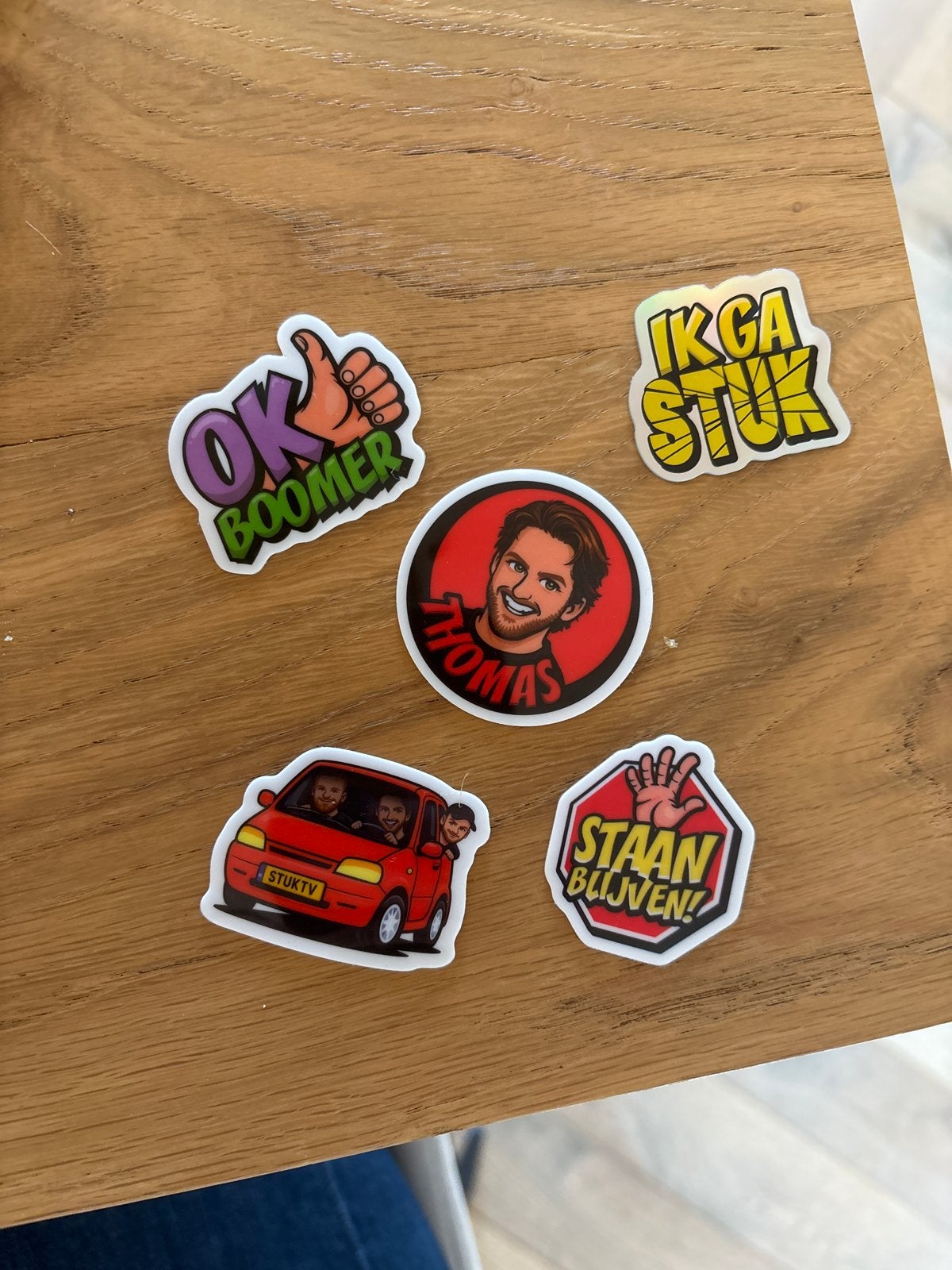 StukTV Sticker Set - Diverse Ontwerpen, Ophalen of Verzenden, Nieuw, Film, Tv of Omroep