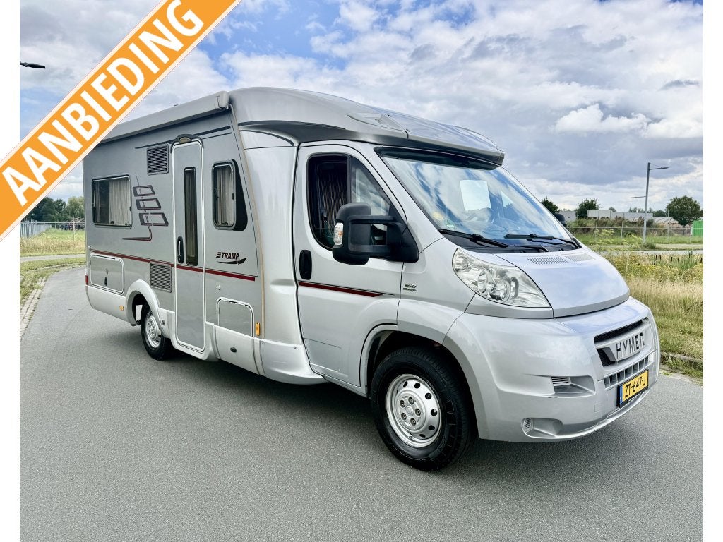 Hymer Tramp 654 SL Fransbed 3.0 160 PK!!, Fiat, 6 tot 7 meter, Bedrijf, Tot en met 3