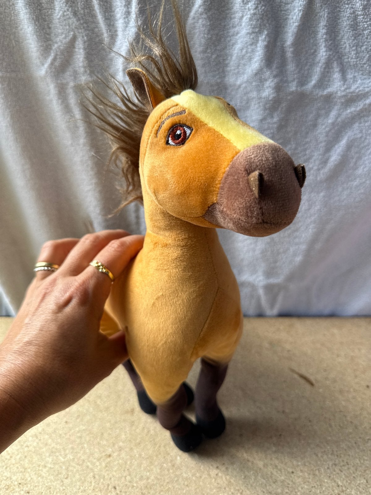 Spirit paard knuffel - Zo goed als nieuw, Kinderen en Baby's, Paard, Overige karakters, Ophalen of Verzenden, Zo goed als nieuw