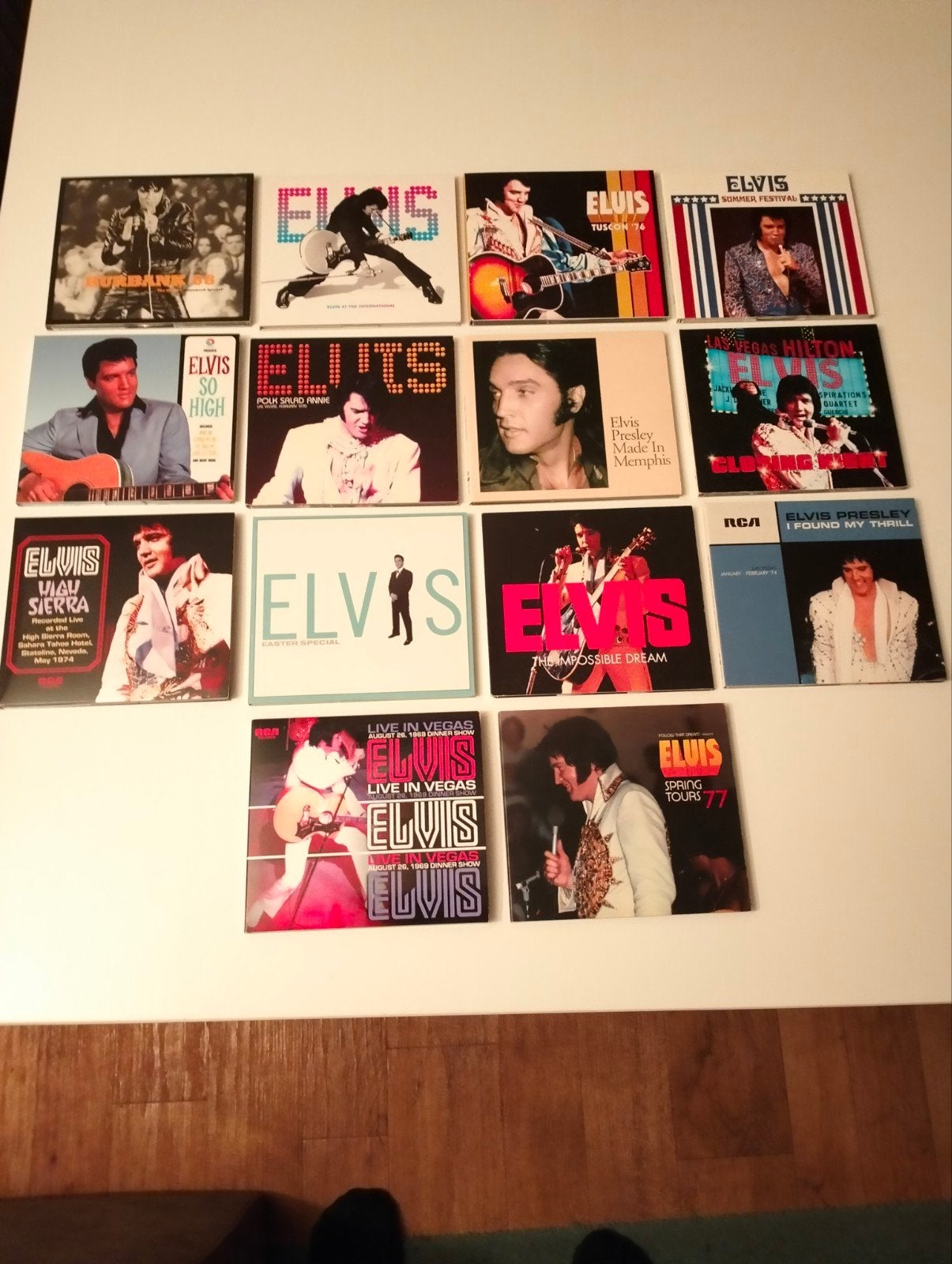 14 x Elvis Presley FTD cd's, Ophalen of Verzenden, Zo goed als nieuw, Poprock