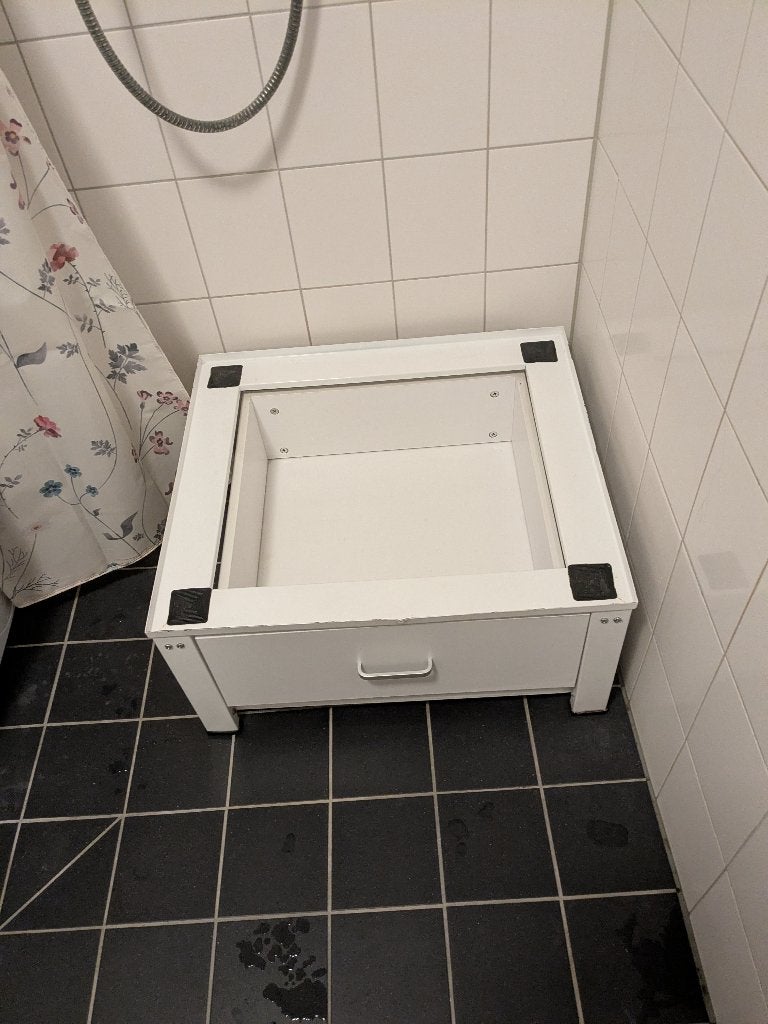 Onderstel wasmachine, Ophalen, Gebruikt