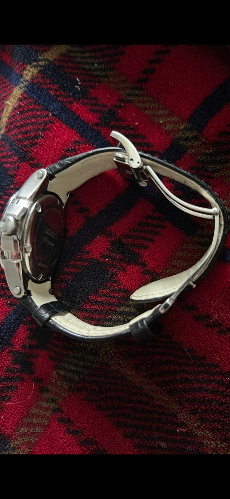 Seiko perpetual kinetic, Ophalen of Verzenden, Zo goed als nieuw, Staal, Seiko