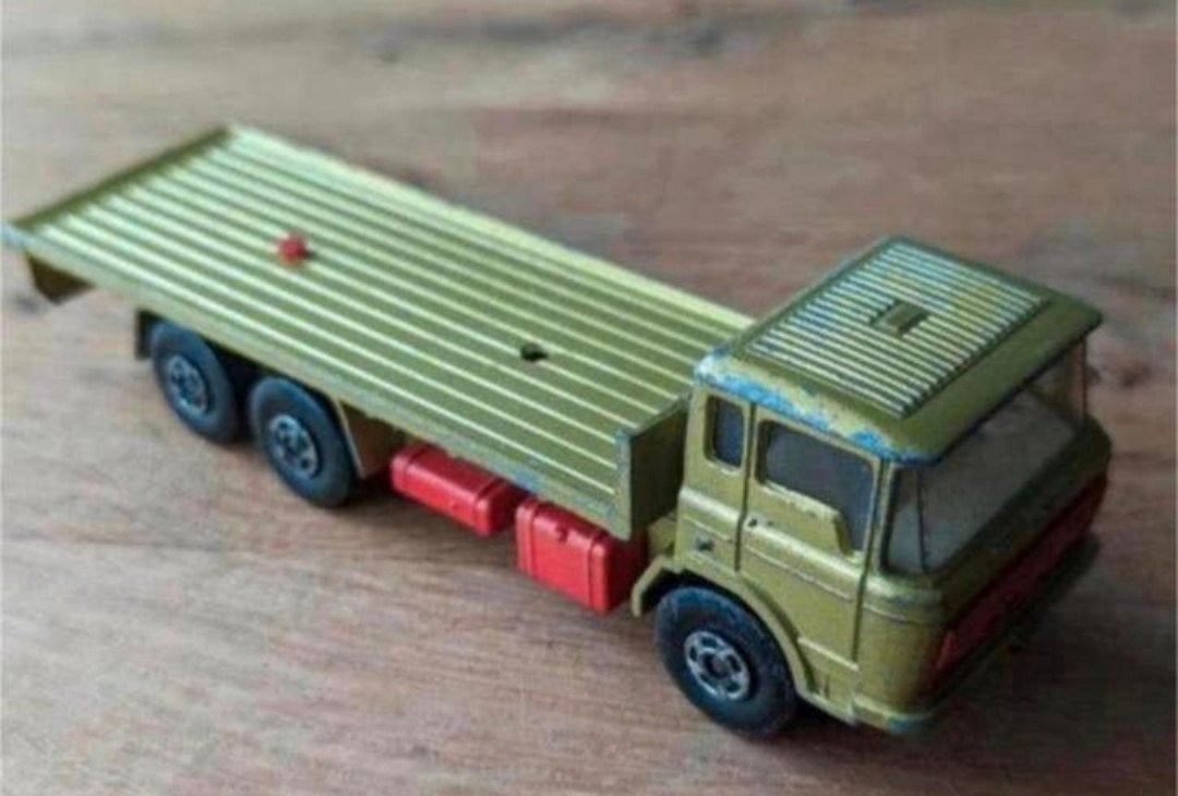 Daf Truck van Matchbox Lesney SuperKings K-13/20 uit 1971, Ophalen of Verzenden, Gebruikt, Bus of Vrachtwagen, Matchbox